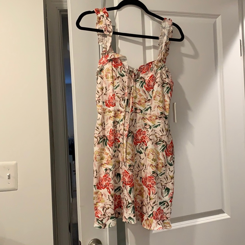 WAYF Floral Dress